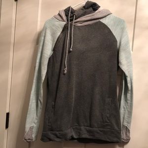 Double hooded sweatshirt